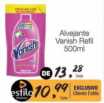 Supermercado Dalben Alvejante vanish refil oferta