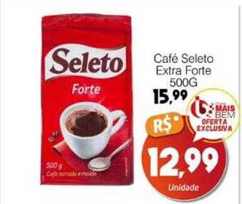 Supermercado Bem Barato Café seleto extra forte oferta
