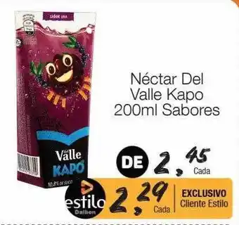 Supermercado Dalben Néctar del valle kapo oferta