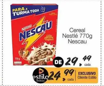 Supermercado Dalben Cereal nestlé nescau oferta