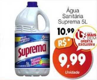 Supermercado Bem Barato Água sanitária suprema oferta