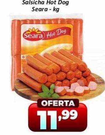 Supermercado Pastorinho Salsicha hot dog seara oferta