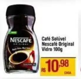 Max Atacadista Café Solúvel Nescafé Original vidro 100g oferta