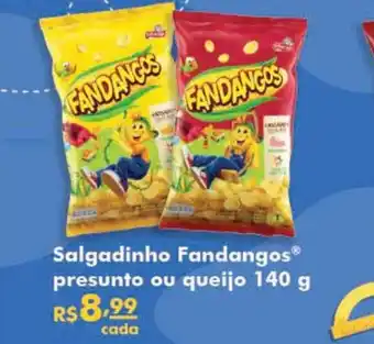 Sonda Salgadinho fandangos presunto ou queijo oferta