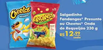 Sonda Salgadinho fandangos presunto ou cheetos onda de requeijão oferta