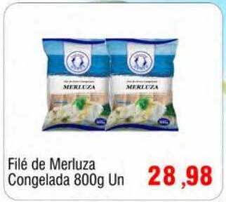 Spani Atacadista Filé de merluza congelada oferta