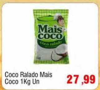Spani Atacadista Coco ralado mais coco oferta