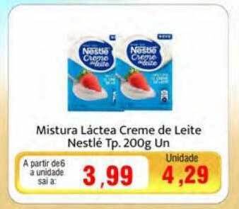 Spani Atacadista Mistura láctea creme de leite nestlé oferta