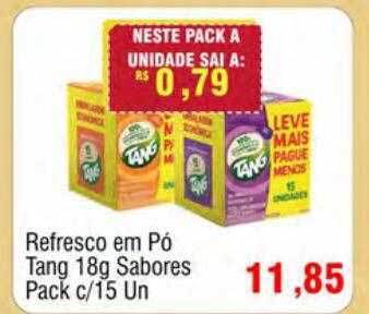Spani Atacadista Refresco em pó tang oferta