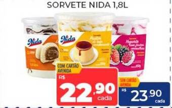 Supermercados Avenida Sorvete nida oferta