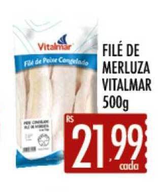 Supermercados Avenida Filé de merluza vitalmar oferta