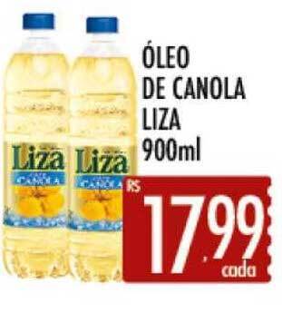 Supermercados Avenida Óleo de canola liza oferta