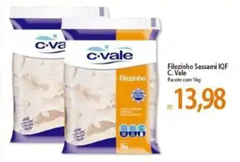 Atacadão Filezinho Sassami IQF C.vale 1kg oferta