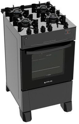 Quero Quero Fogão atlas mônaco top glass 4 bocas preto bivolt oferta
