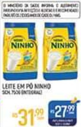 Supermercado Guará Leite em pó Ninho oferta