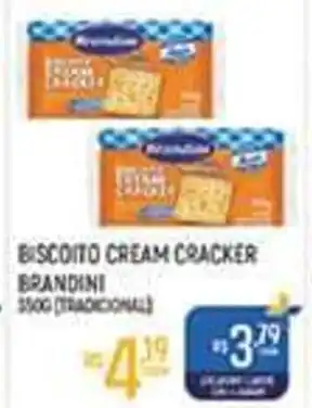 Biscoito Cream Cracker Brandini 350g