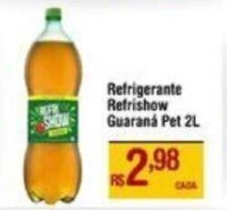 Max Atacadista Refrigerante Refrishow Guaraná pet 2L oferta
