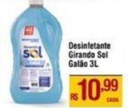Max Atacadista Desinfetante Girando Sol Galão 3L oferta