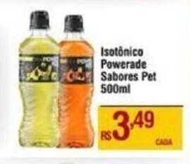 Max Atacadista Isotonico Powerade sabores pet 500ml oferta
