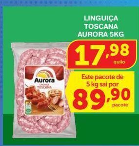 Roldão Linguiça toscana sadia 5kg oferta