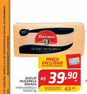 GBarbosa Queijo muçarela davaca oferta