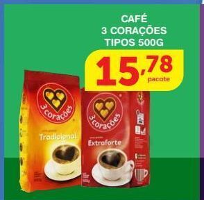 Roldão Café 3 corações tipos 500g oferta