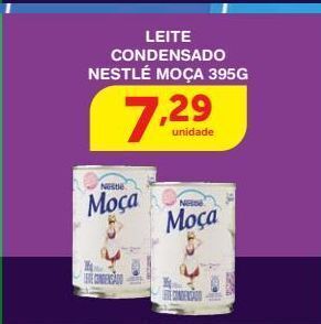 Roldão Leite condensado nestlé moça 395g oferta