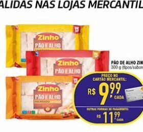 Mercantil Rodrigues Pão de alho zinho oferta