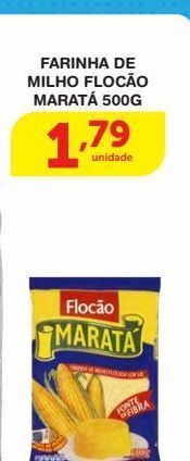 Farinha de milho flocão maratá 500g
