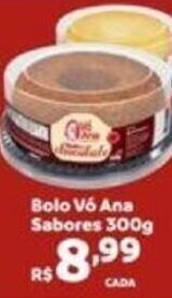 Max Atacadista Bolo Vó Ana Sabores 300g oferta