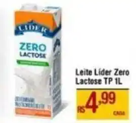 Max Atacadista Leite Lider Zero lactose tp 1L oferta