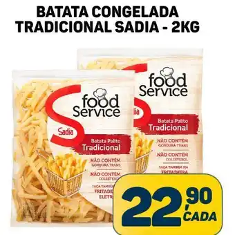 Dom Atacadista Batata congelada sadia 2kg oferta