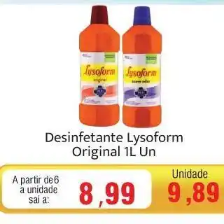 Spani Atacadista Desinfetante lysoform oferta