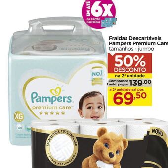 Carrefour Fraldas descartáveis oferta