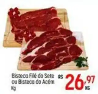 Bisteca Filé do Sete ou Bisteca do Acém 1kg