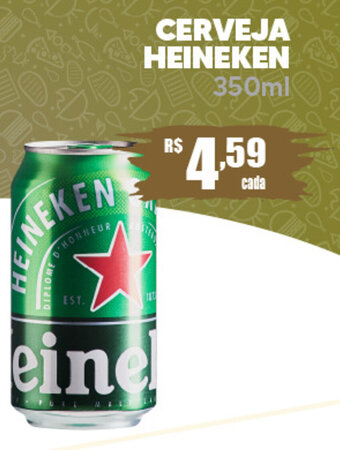 Cerveja Heineken 350ml