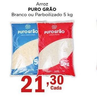 Supermercados Mundial Arroz puro grão oferta