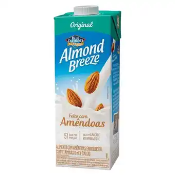 Supper Rissul Bebida à base de amêndoas almond breeze original 1l oferta