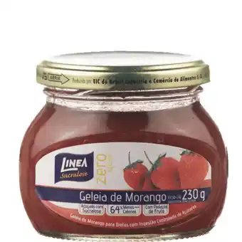 Super Lagoa Geleia diet línea morango 230g oferta