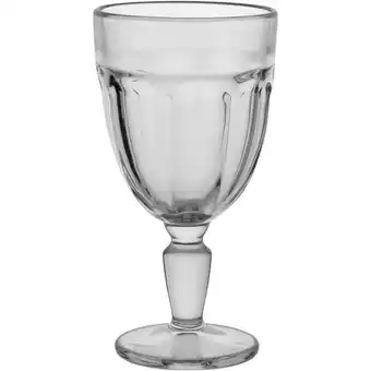 Taça água 6 peças vidro transparente 310ml gavin 17x9x9cm