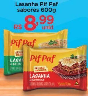 Lasanha pif paf 600g