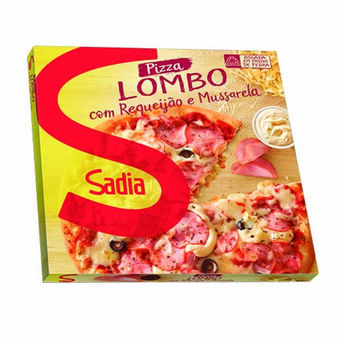 Perini Pizza sadia lombo com requeijao e mussarela 460g oferta