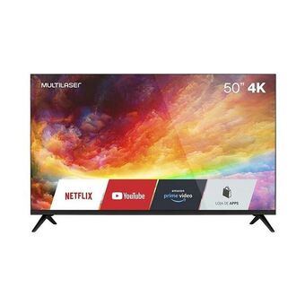 Zema Tela smart 50" multi 4k, wi-fi integrado, tl032 - preto oferta