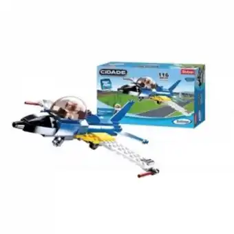 Bloco montar super jato 1598 xalingo