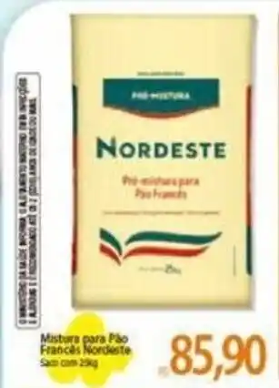 Atacadão Mistura Para Pão Fraces Nordeste 25kg oferta