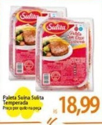 Atacadão Paleta Suina Sulita Temperada oferta
