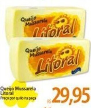 Atacadão Queijo Mussarela Litoral oferta