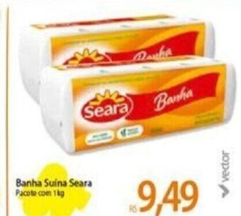 Atacadão Banha Suina Seara 1kg oferta