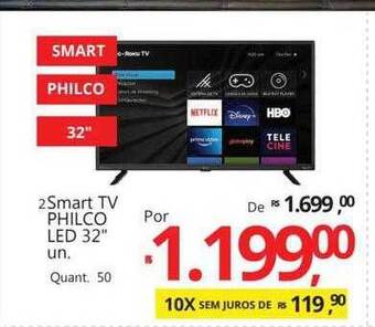 Supermercados Koch Smart tv philco led 32 oferta