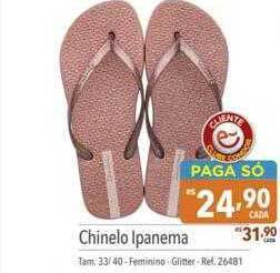 Supermercados Condor Chinelo ipanema oferta